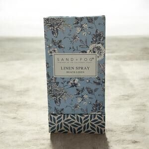 Sand + Fog Linen Spray – Beach Linen – 3.2 oz – Sealed Decorative Box – New